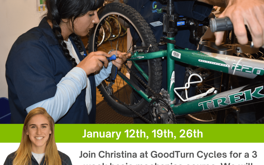 GoodTurn Cycles Women’s Basic Mechanics Course